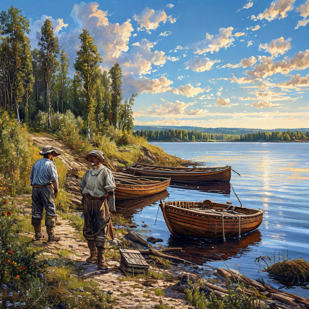 usolye_stroganovskoe_salt_barges_kama_river_economy